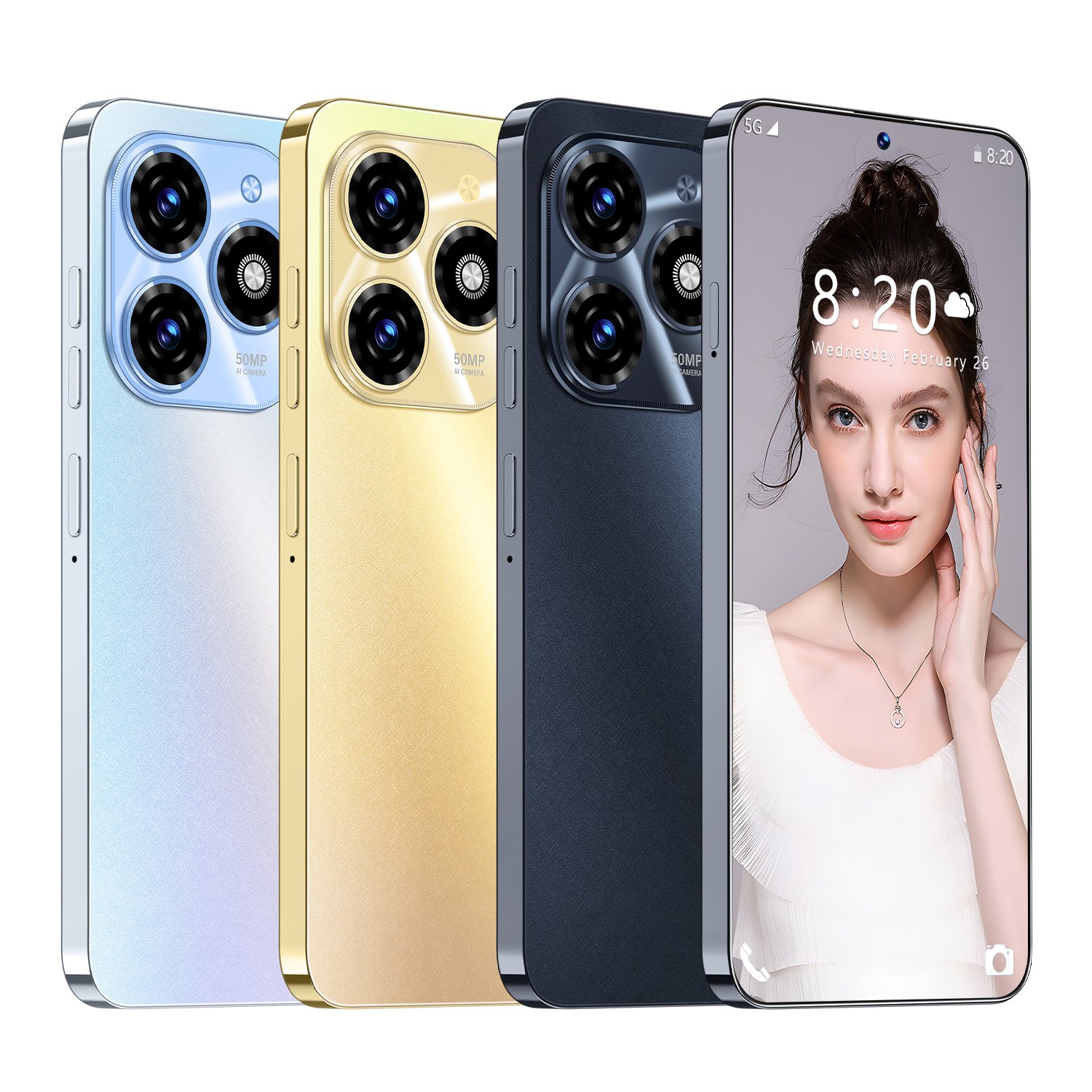2025 New Year Present Cheap Spark 20 Pro 3G Phone Gooba LCD Full Screen Face ID 2GB+16GB Feature Phone Mobile Phone